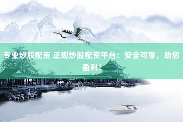 专业炒股配资 正规炒股配资平台：安全可靠，助您盈利！